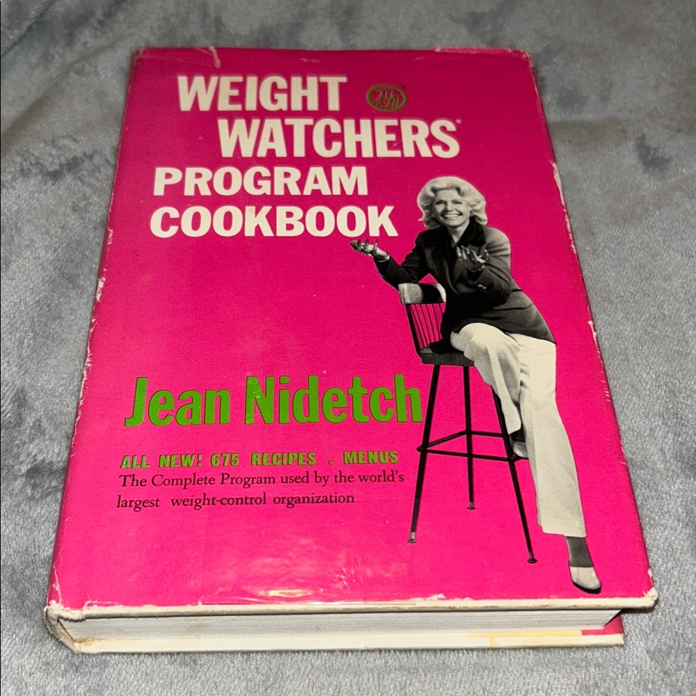 Weight Watchers Program Cookbook by Jean Nidetch, Vintage Hardcover, 1973